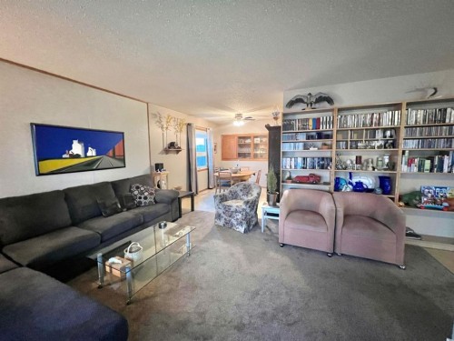 704 Bankview Drive, Drumheller, AB - Indoor Photo Showing Living Room