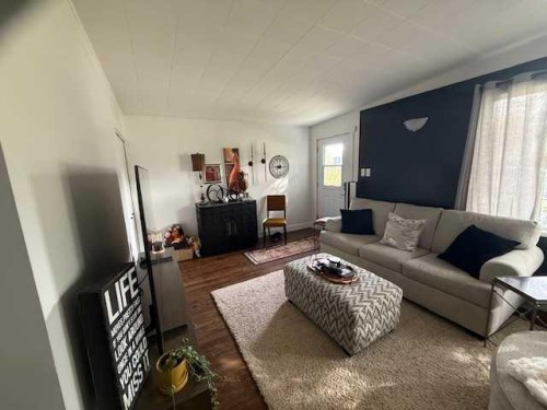 204B 9 Avenue Se, Drumheller, AB - Indoor Photo Showing Living Room