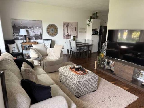 204B 9 Avenue Se, Drumheller, AB - Indoor Photo Showing Living Room