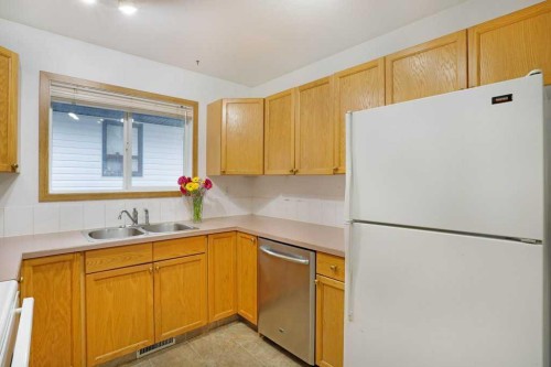 21 Pine Avenue West, Brooks, AB - Indoor Photo Showing Kitchen With Double Sink