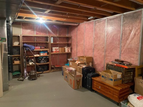 19 Prestwick Green Se, Calgary, AB - Indoor Photo Showing Basement