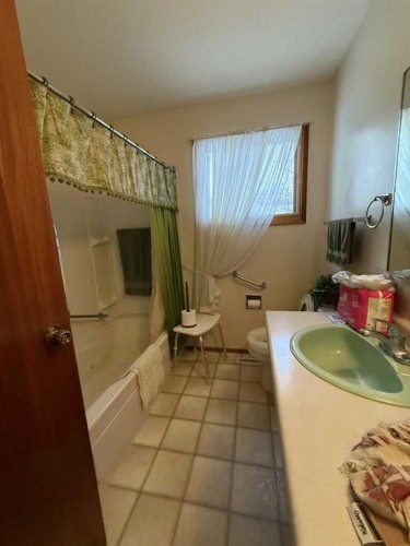 818 James Crescent, Hanna, AB - Indoor Photo Showing Bathroom