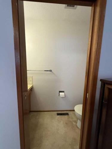 818 James Crescent, Hanna, AB - Indoor Photo Showing Bathroom