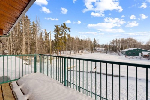 5544 Township Road 302, Rural Mountain View County, AB - Outdoor With Balcony