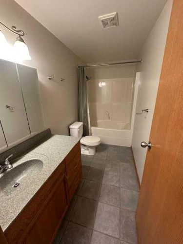 101 Wilkins Place, Hanna, AB - Indoor Photo Showing Bathroom