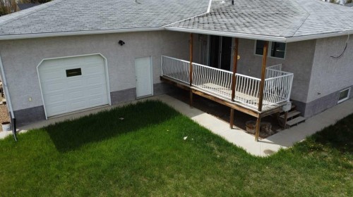 101 Wilkins Place, Hanna, AB - Outdoor With Deck Patio Veranda With Exterior