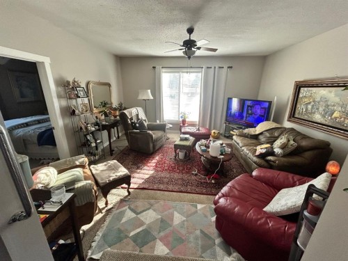 930 Newcastle Trail, Drumheller, AB - Indoor Photo Showing Living Room