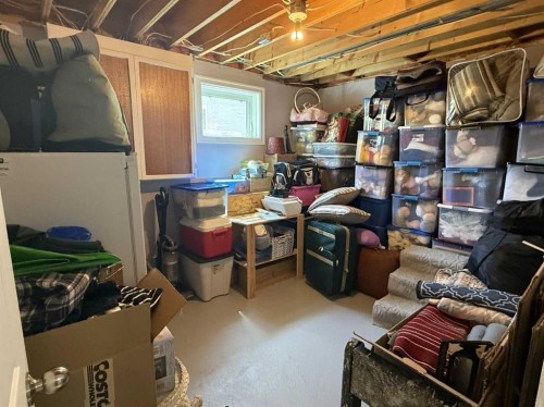 115 Stephens Crescent, Hanna, AB - Indoor Photo Showing Basement