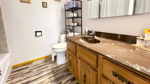 121 Shacker Crescent South, Hanna, AB - Indoor Photo Showing Bathroom