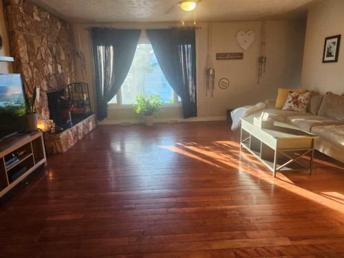 104 23 Street Nw, Drumheller, AB - Indoor Photo Showing Living Room