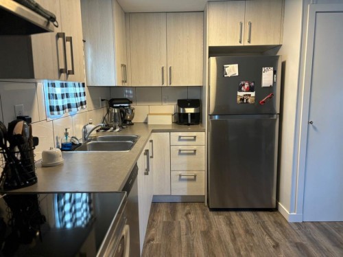 29 Southridge Crescent, Didsbury, AB - Indoor Photo Showing Kitchen With Double Sink