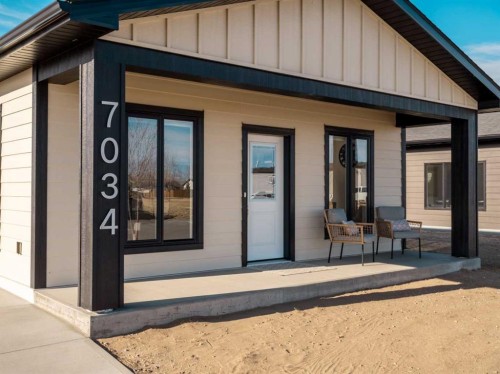 7034 48 Street, Taber, AB - Outdoor With Deck Patio Veranda With Exterior