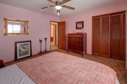 710 Bankview Close, Drumheller, AB - Indoor Photo Showing Bedroom