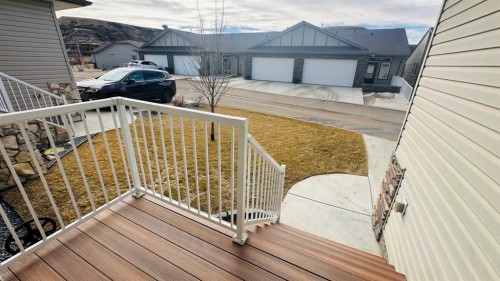 17 Garden Way, Drumheller, AB - Outdoor With Deck Patio Veranda With Exterior