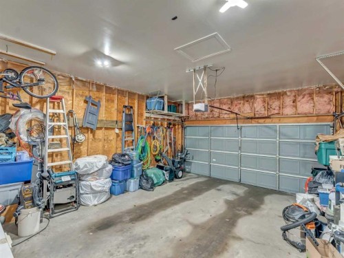 123 Upland Road West, Brooks, AB - Indoor Photo Showing Garage