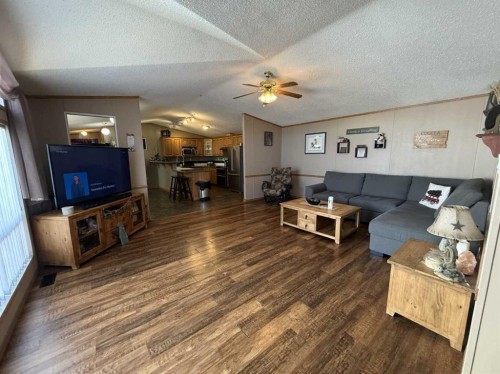 108 5 Avenue, Youngstown, AB - Indoor Photo Showing Living Room