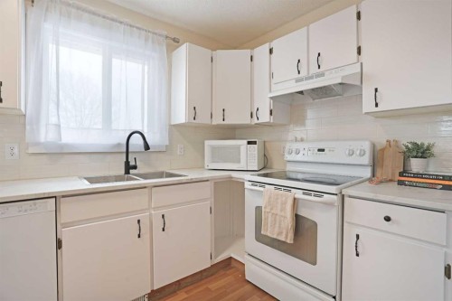 63 Ash Street West, Brooks, AB - Indoor Photo Showing Kitchen With Double Sink