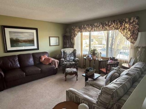 1023 2 Street Se, Drumheller, AB - Indoor Photo Showing Living Room