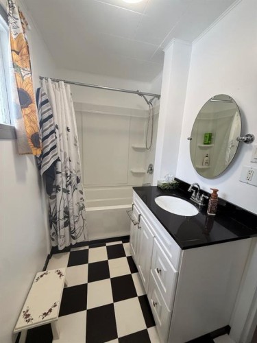 97 Villa Street, Drumheller, AB - Indoor Photo Showing Bathroom
