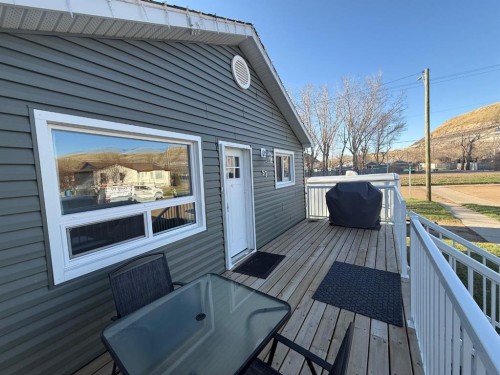 97 Villa Street, Drumheller, AB - Outdoor With Deck Patio Veranda With Exterior