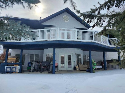 2070 Newcastle Trail, Drumheller, AB - Outdoor With Deck Patio Veranda