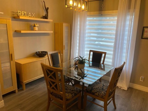 131 Bridlewood View Sw, Calgary, AB - Indoor Photo Showing Dining Room