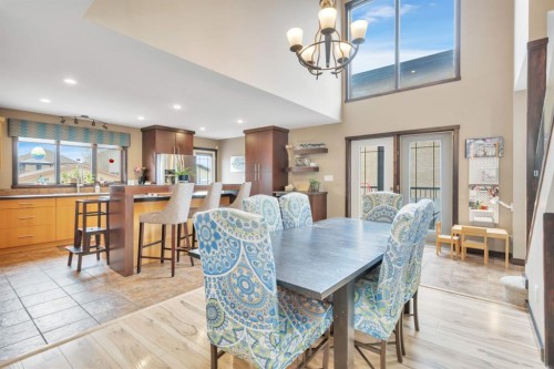 5221 Westridge Drive, Blackfalds, AB - Indoor Photo Showing Dining Room