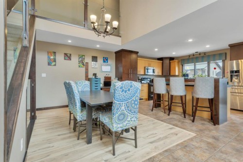 5221 Westridge Drive, Blackfalds, AB - Indoor Photo Showing Dining Room