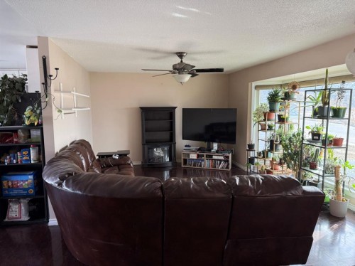 706 2 Street Se, Drumheller, AB - Indoor Photo Showing Living Room