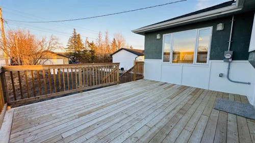 217 3 Street West, Munson, AB - Outdoor With Deck Patio Veranda With Exterior