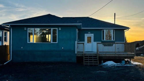 217 3 Street West, Munson, AB - Outdoor With Deck Patio Veranda