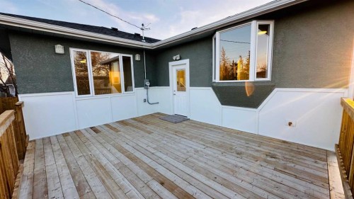 217 3 Street West, Munson, AB - Outdoor With Deck Patio Veranda With Exterior