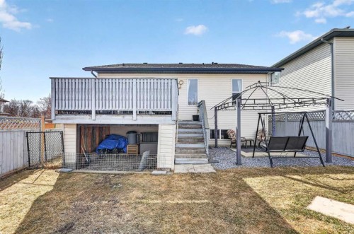 76 Crystalridge Crescent, Okotoks, AB - Outdoor With Deck Patio Veranda