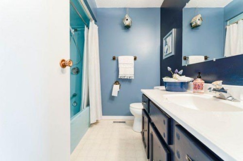 708 Bankview Close, Drumheller, AB - Indoor Photo Showing Bathroom
