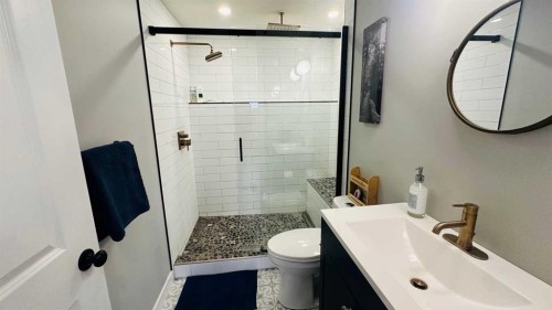 609 1 Street Sw, Drumheller, AB - Indoor Photo Showing Bathroom