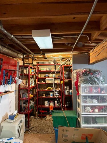 120 1 Avenue, Wimborne, AB - Indoor With Storage