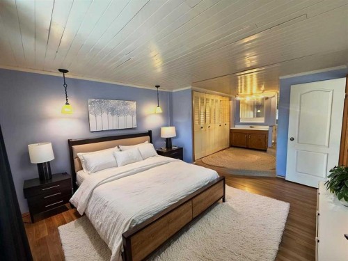 317 Hillside Avenue, Carbon, AB - Indoor Photo Showing Bedroom