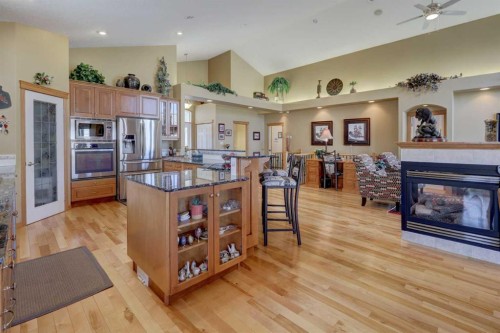 26 Willow Point, Drumheller, AB - Indoor With Fireplace