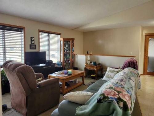 242 Mcnab Close, Drumheller, AB - Indoor Photo Showing Living Room