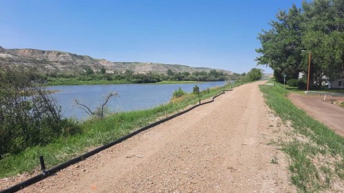 227 6 Street, Drumheller, AB - Outdoor With Body Of Water With View