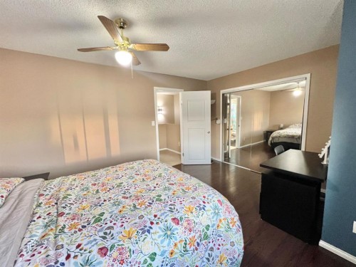 808 Birchwood Close, Drumheller, AB - Indoor Photo Showing Bedroom
