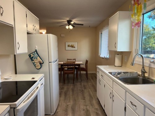 599 3 Avenue West, Drumheller, AB - Indoor Photo Showing Kitchen