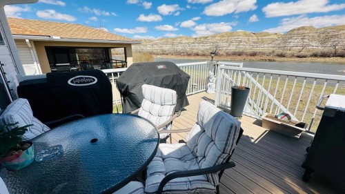 24 Willow Point, Drumheller, AB - Outdoor With Deck Patio Veranda
