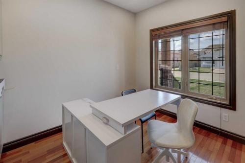 12 Willow Point, Drumheller, AB - Indoor Photo Showing Office