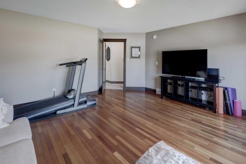 12 Willow Point, Drumheller, AB - Indoor Photo Showing Gym Room