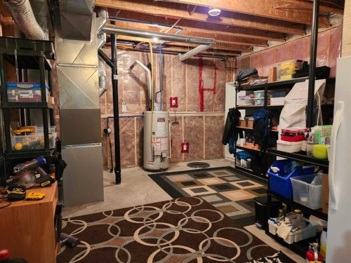 102 9 Street, Drumheller, AB - Indoor Photo Showing Basement