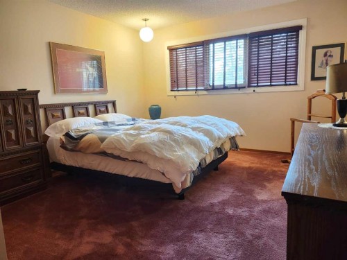 31 Larch Avenue, Drumheller, AB - Indoor Photo Showing Bedroom
