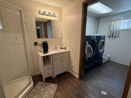 111 Shacker Crescent, Hanna, AB - Indoor Photo Showing Laundry Room