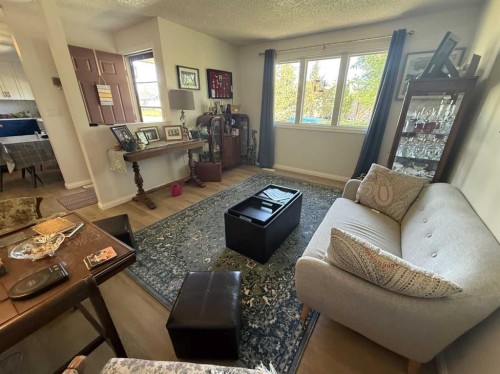 111 Shacker Crescent, Hanna, AB - Indoor Photo Showing Living Room