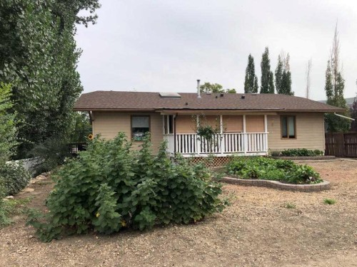 241 4 Street, Drumheller, AB - Outdoor With Deck Patio Veranda
